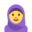 woman with headscarf